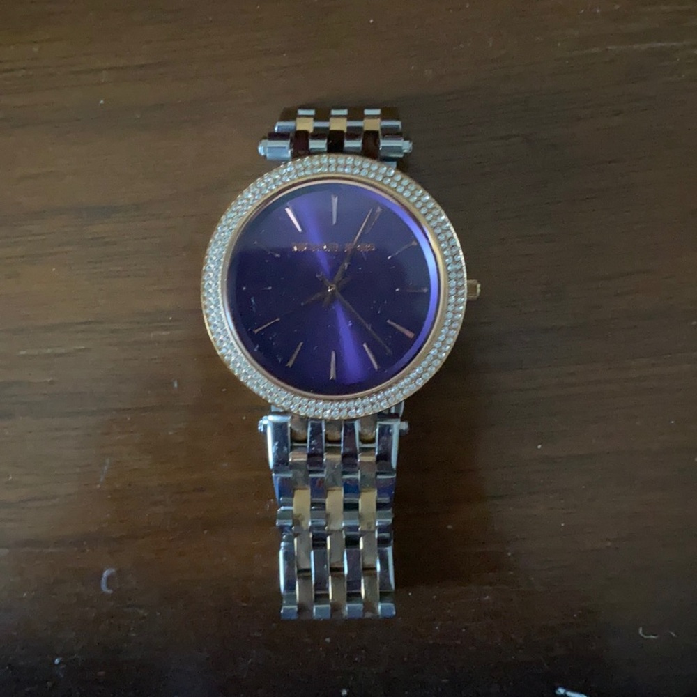 Michael kors two tone watch